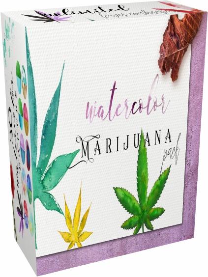 Watercolor Marijuana Pack